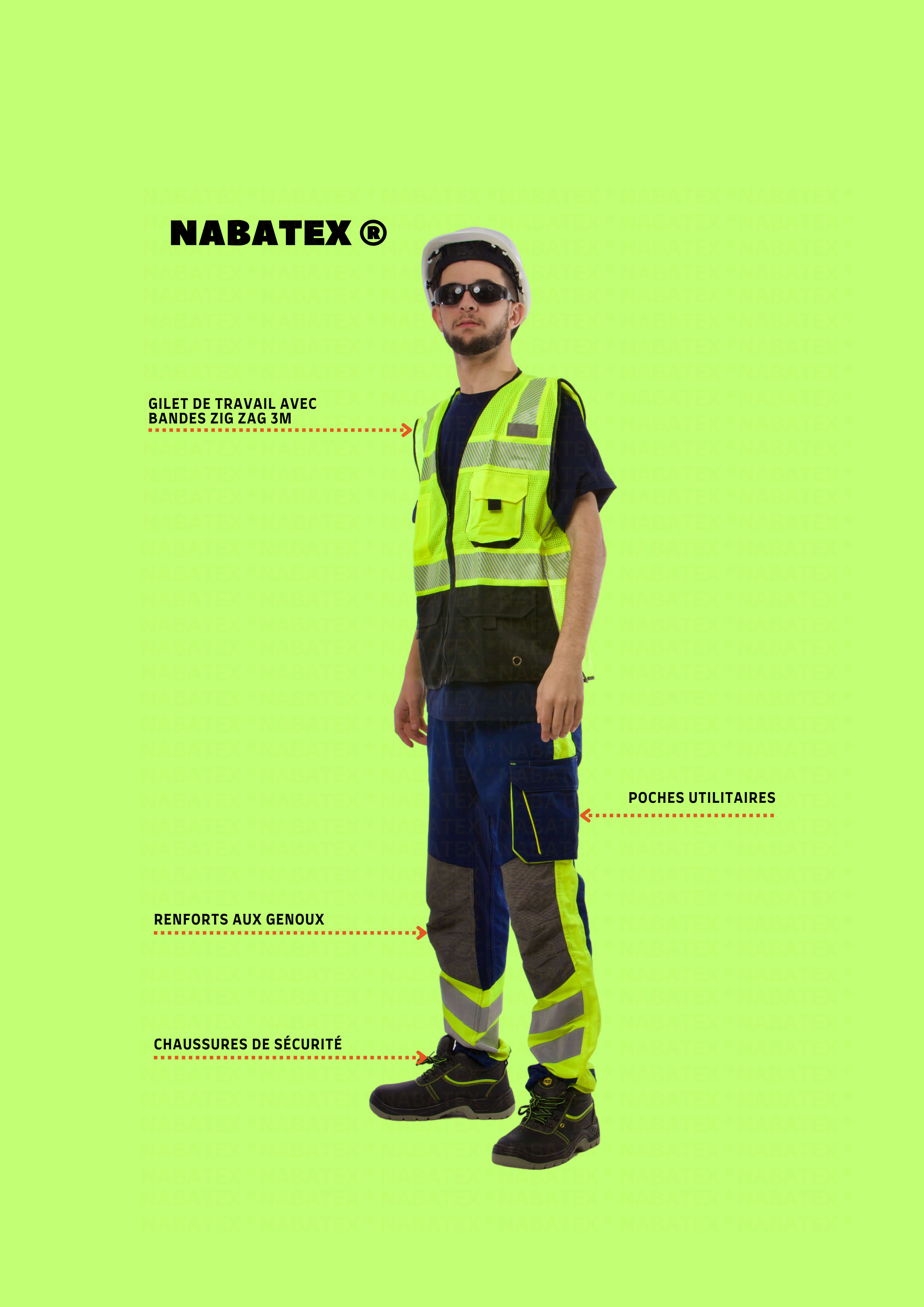 Vêtements de travail NABATEX - Image de fin